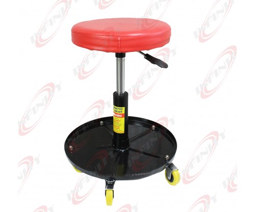  Adjustable Home Automotive Casters Mechanic Roller Seat W/ Tool Storage Tray